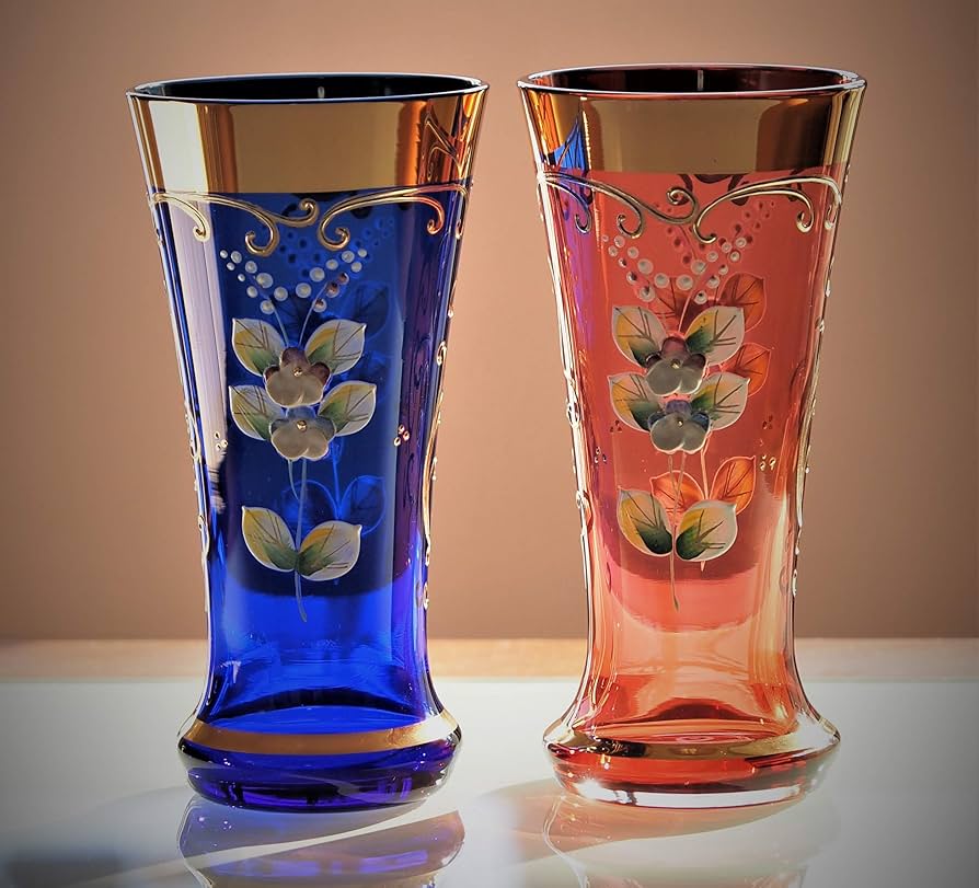 ボヘミアンエーゲルマングラス2点